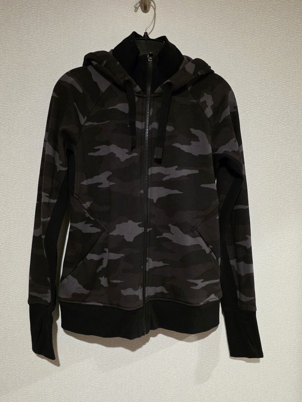Athleta Camo Full Zip Hoodie Small